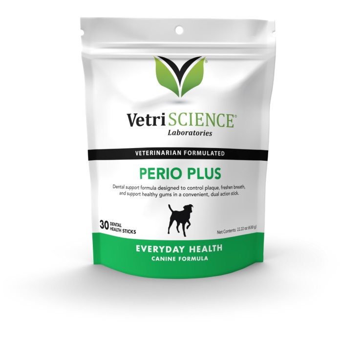 VetriScience Perio Plus Everyday Health Dental Stix Dog Treats, 21.16-oz, 30 count