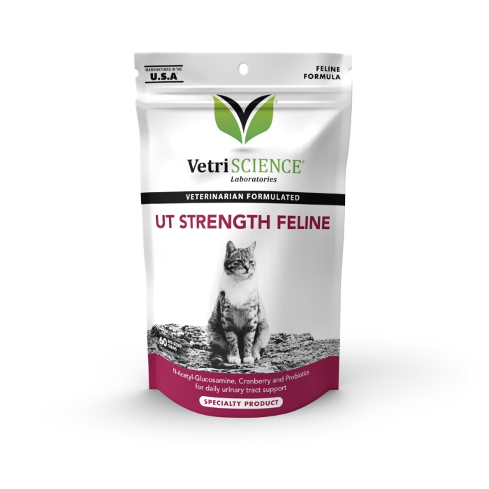 VetriScience UT Strength Feline Bite-Sized Cat Chews, 60 count