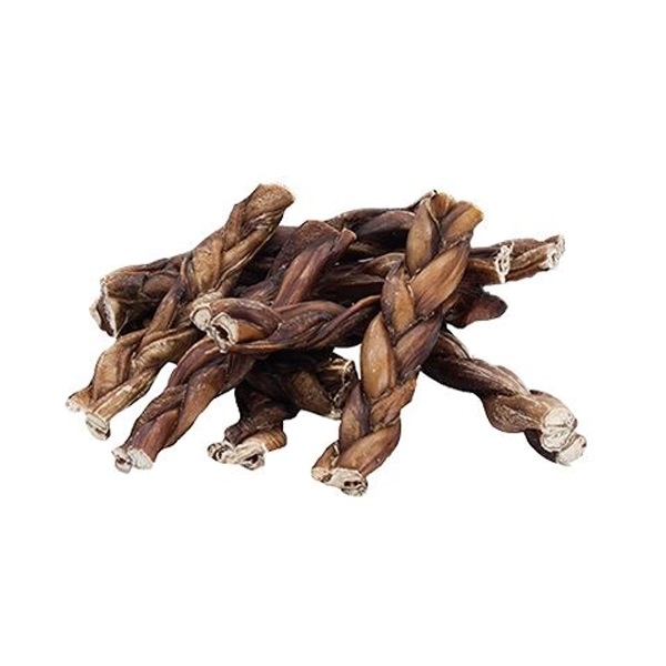 Rollover Braided Beef Chews Dog Treats, 6.5-7.5-in