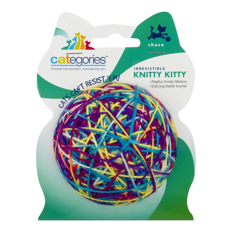 R2P Pet Categories Knitty Kitty Cat Toy, 1-pk