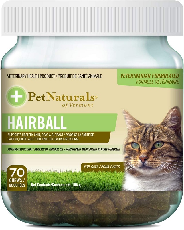 Pet Naturals Hairball Chews for Cats, 70-count
