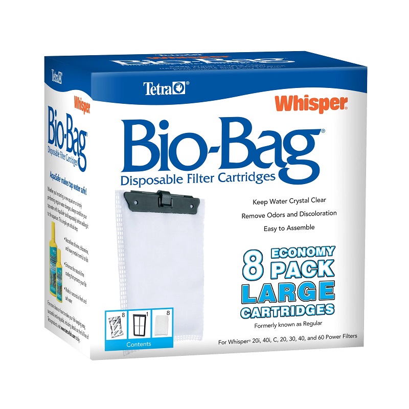 Tetra Whisper 12 pack bio-bag Economy – Bay Bridge Aquarium