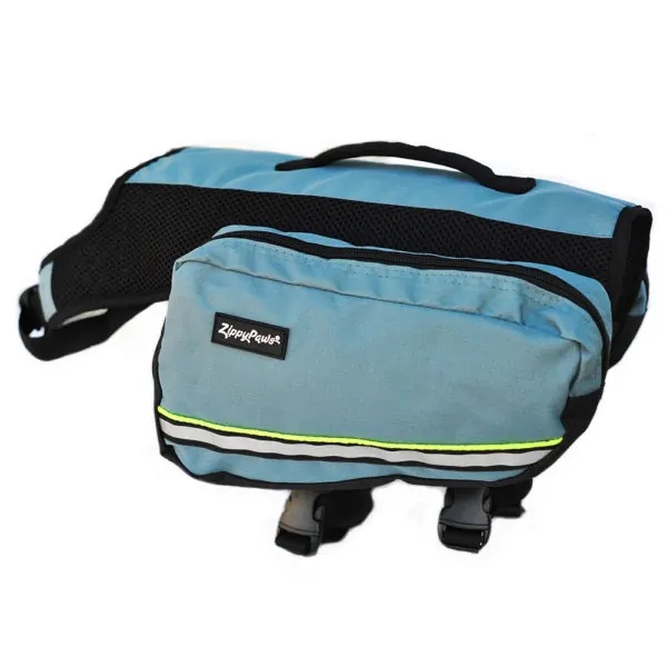 ZippyPaws Adventure Backpack, Forest Green, Medium