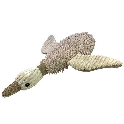Pet Lou Twisted Duck Dog Toy, 17-in