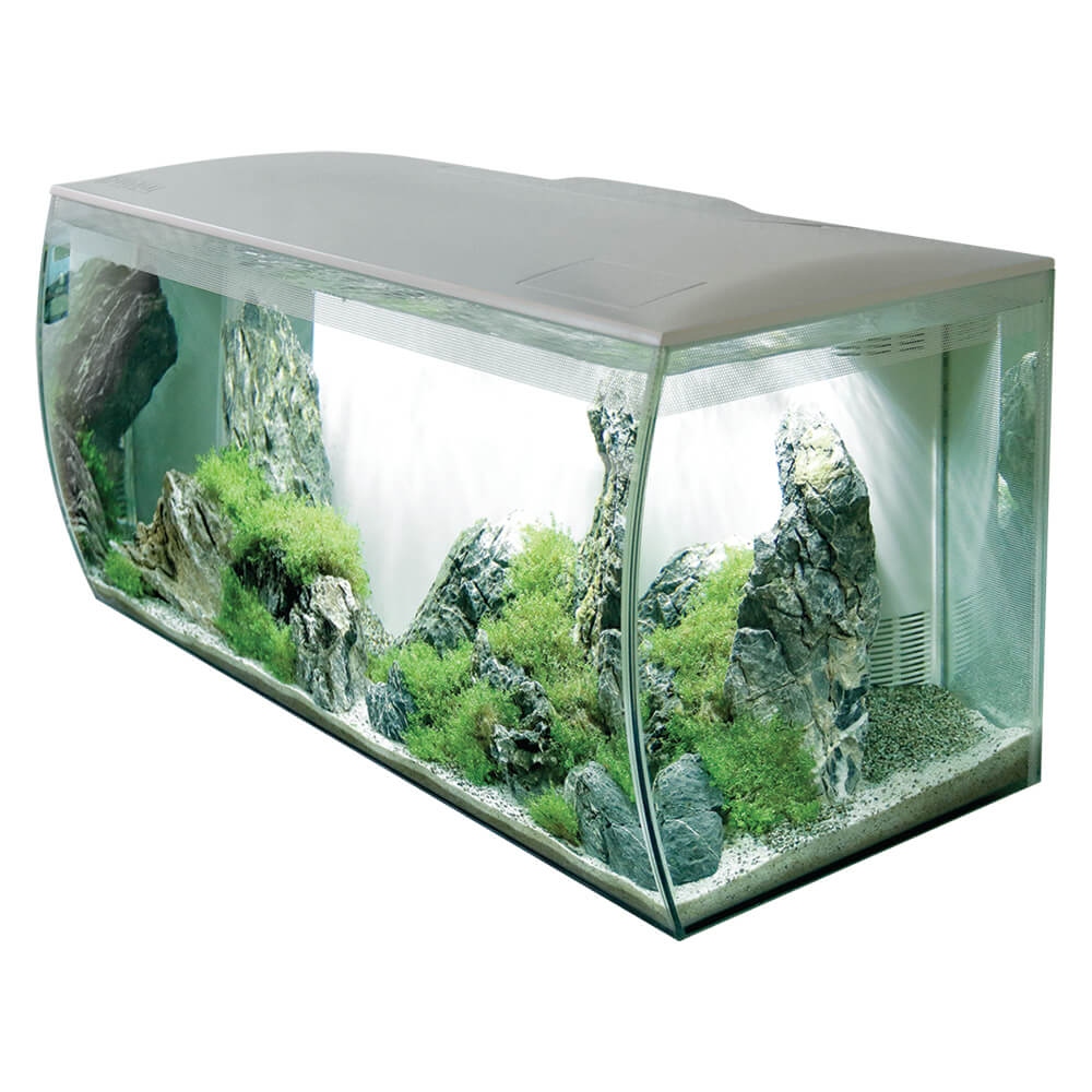 Fluval Flex Aquarium Kit, White, 32.5-gal