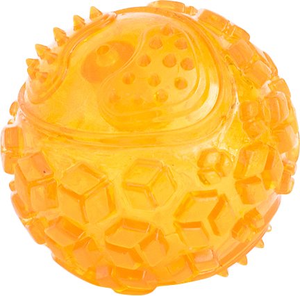 ZippyPaws Rubber Squeak Ball - Small (**)