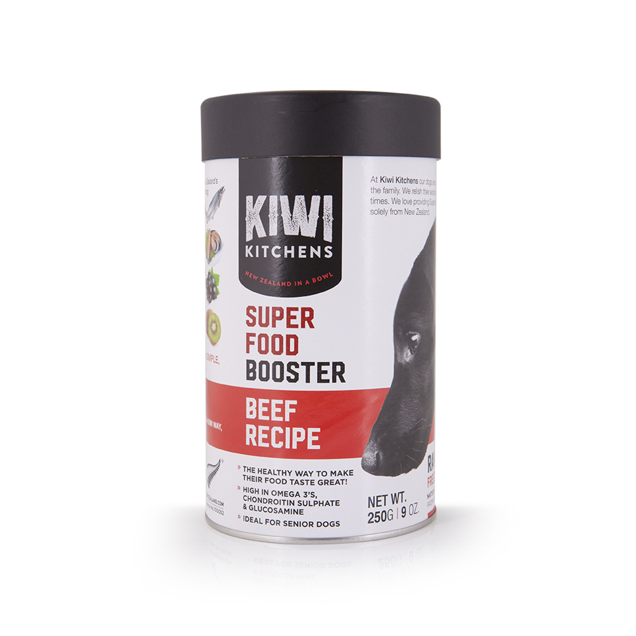 Kiwi Kitchens Superfood Booster Beef FreezeDried Dog Food, 9oz All