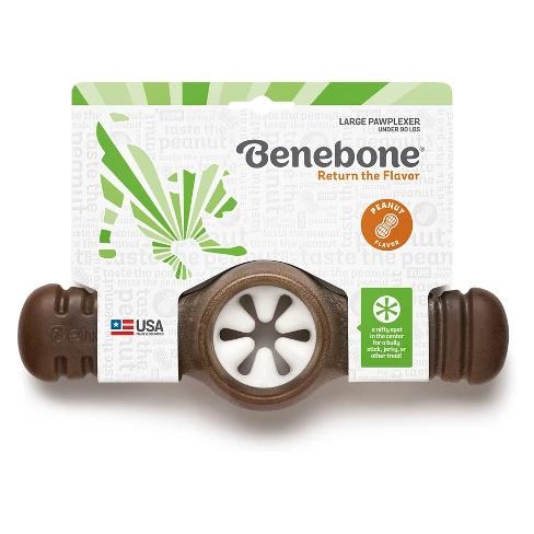 Benebone Pawplexer Peanut Flavored Dog Chew Toy, Large