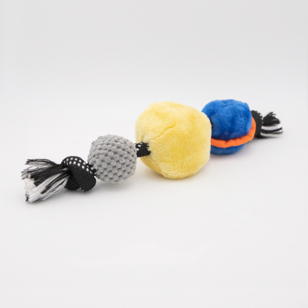 ZippyPaws RopeTugz Dog Toy, Solar System