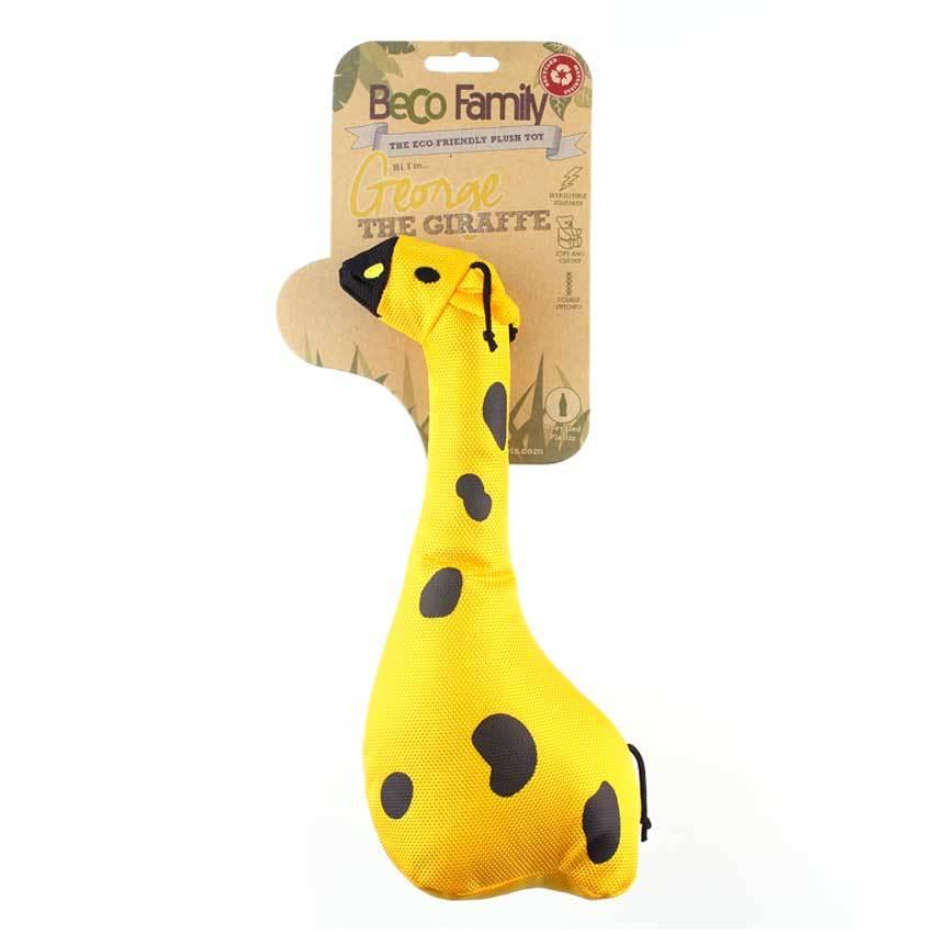 Beco Plush Giraffe Dog Toy