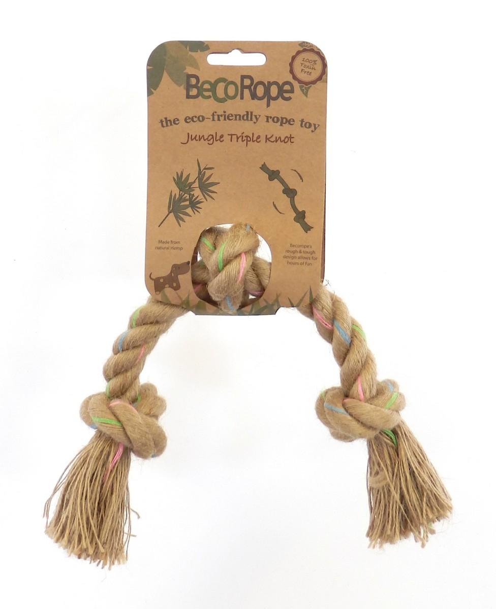 Beco Rope Jungle Triple Knot Dog Toy, Medium