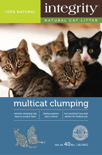 Integrity Natural Multi-Cat Clumping Cat Litter, 16-lb