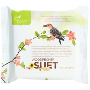 Pacific Bird & Supply Woodpecker Suet Square Wild Bird Food, 12.5-oz (Size: 12.5-oz)