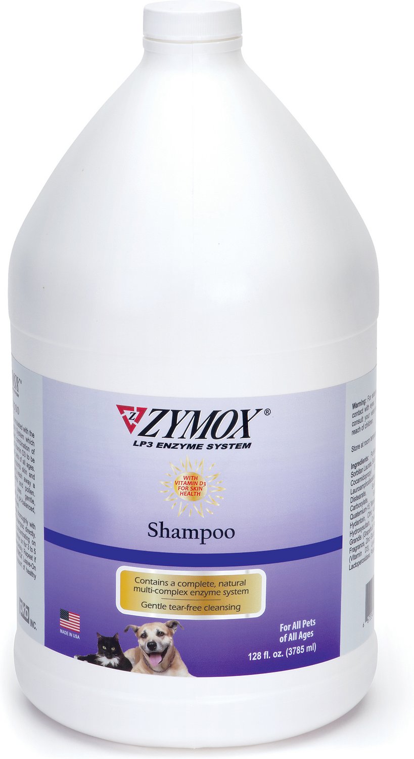 Zymox Shampoo For All Pets, 1-gal bottle