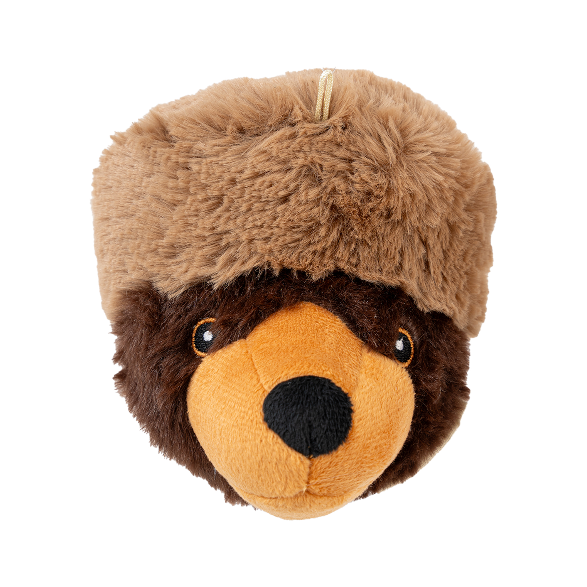 【brown bear】 Tall Tails Holiday Brown Bear in a Hat 2-in-1 Plush Dog Toy
