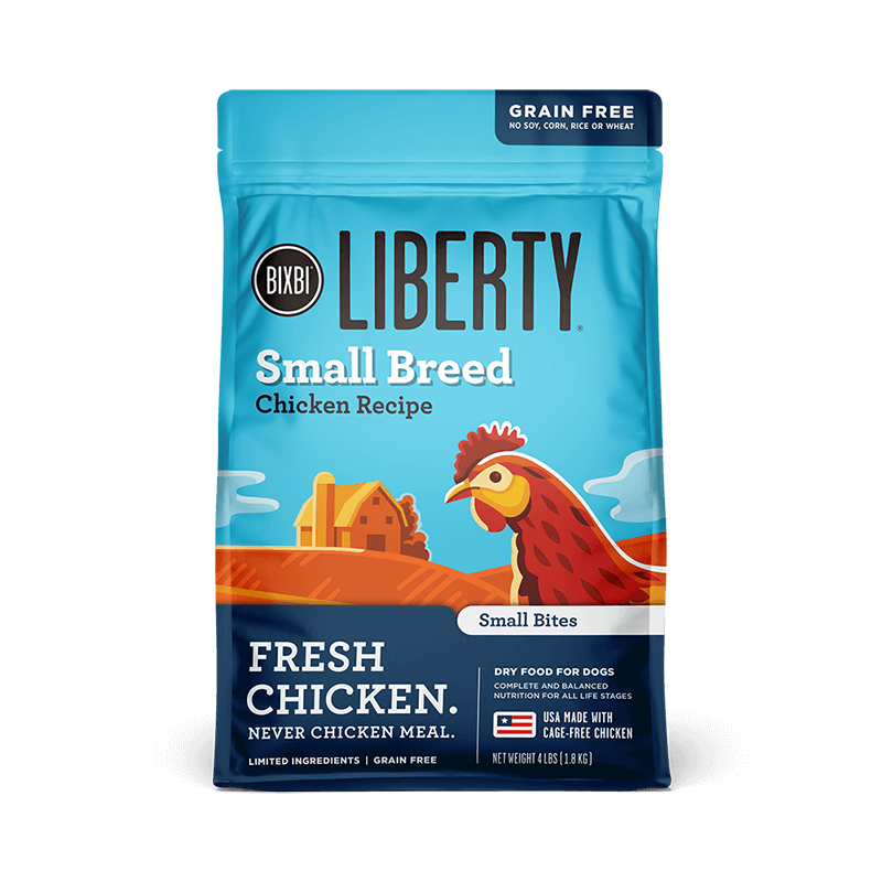 Bixbi Liberty Small Breed Chicken Dry Dog Food