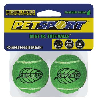 Petsport Mint JR. Tuff Balls Dog Toy