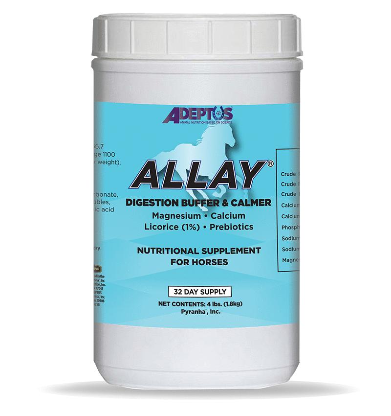 Adeptus Allay Digestion Buffer & Calmer Horse Supplement