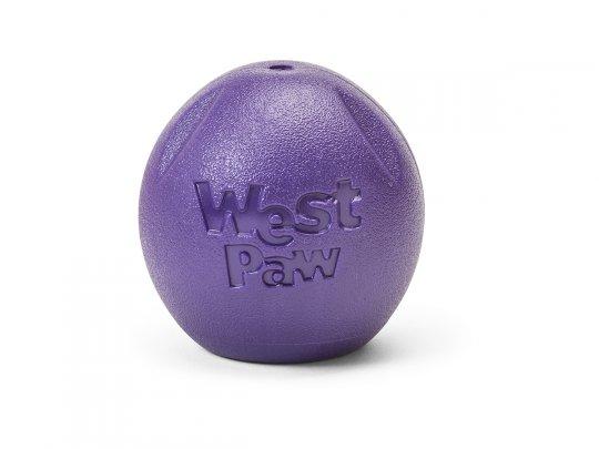 West Paw Rando Zogoflex Dog Chew Toy, Eggplant, Large