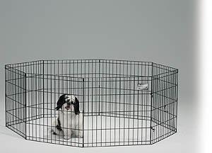MidWest Black E-Coat Exercise Pen