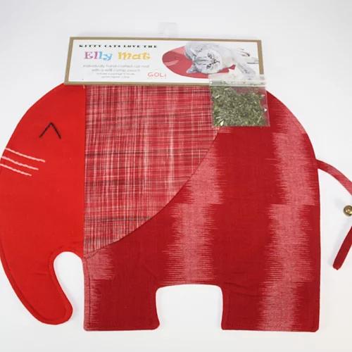 Goli Design Elly Mat Catnip Mat, Red