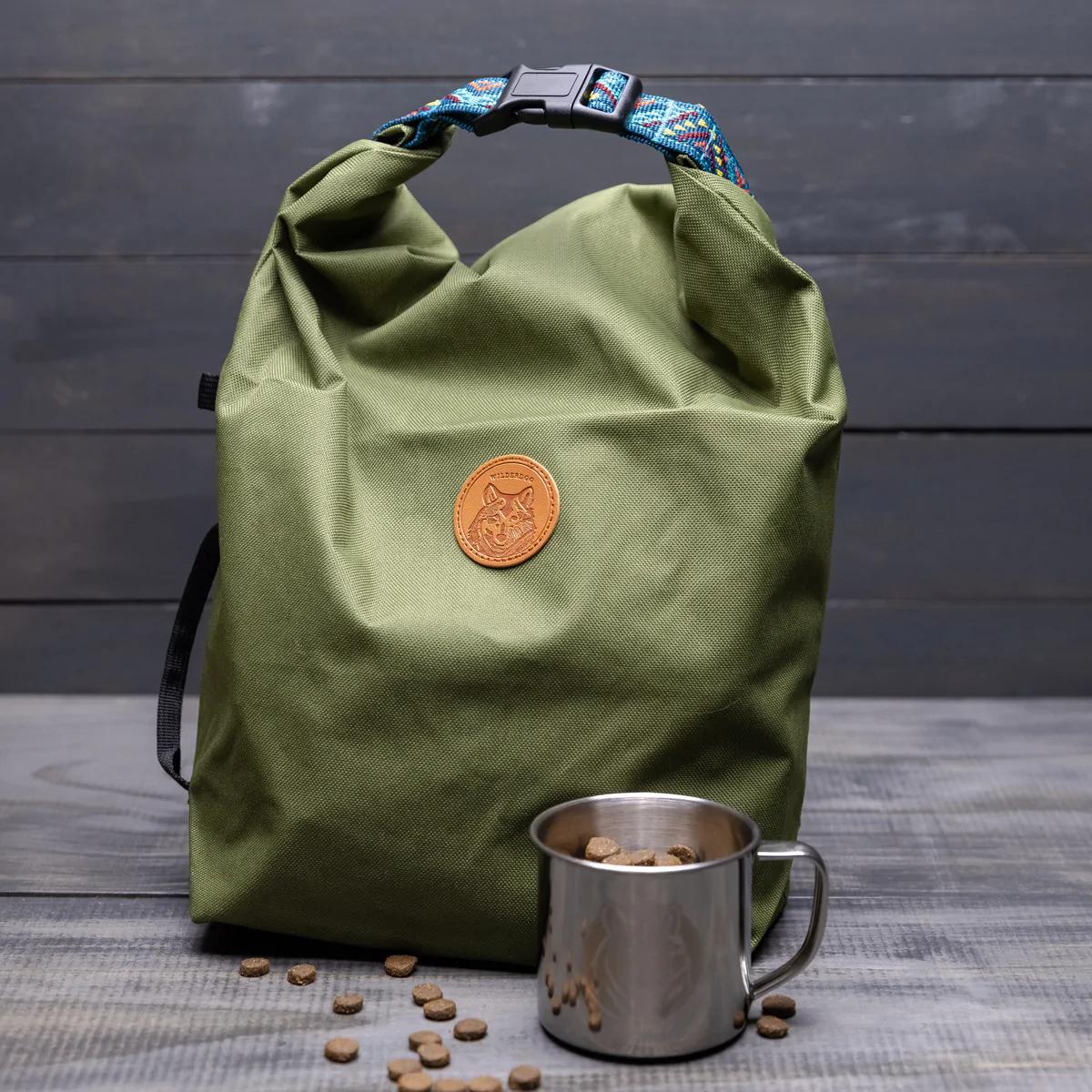 Wilderdog Doggie Dog Travel Bag, Olive