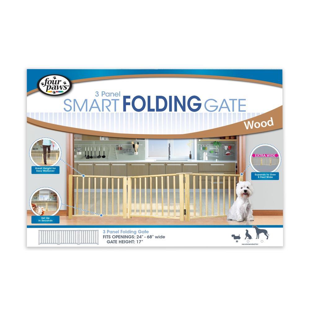 Four Paws Smart Folding Gate for Dogs