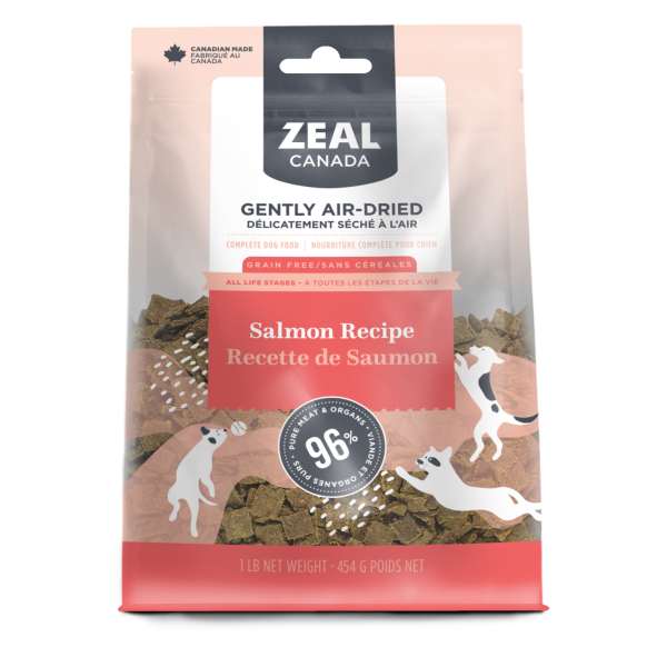 Zeal Canada Salmon Grain-Free Air-Dried Dog Food
