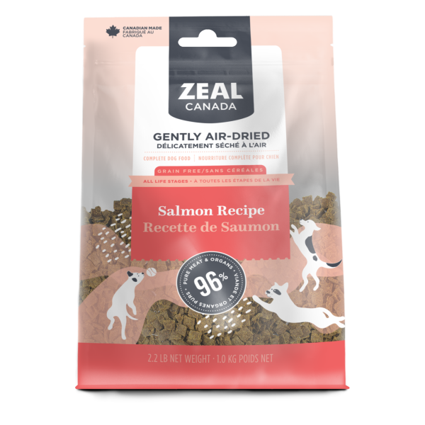 Zeal Canada Salmon Grain-Free Air-Dried Dog Food, 1-kg