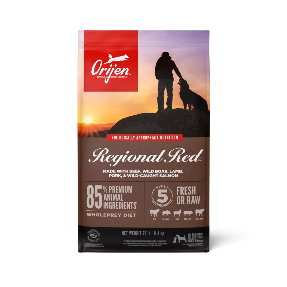 ORIJEN Regional Red Grain Free Dry Dog Food 23.5 lb EarthWise Pet Sioux Falls