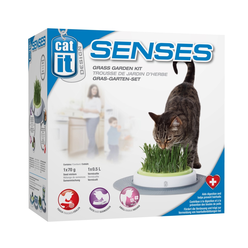 Catit Design Senses Grass Garden Kit Pet Fun