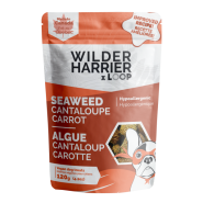 Wilder Harrier Biscuits véganes algues cantaloup carotte hypo Friandises pour chiens, 120-gm