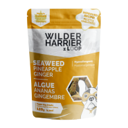 Wilder Harrier Biscuits véganes algues ananas gingembre hypo Friandises pour chiens, 120-gm