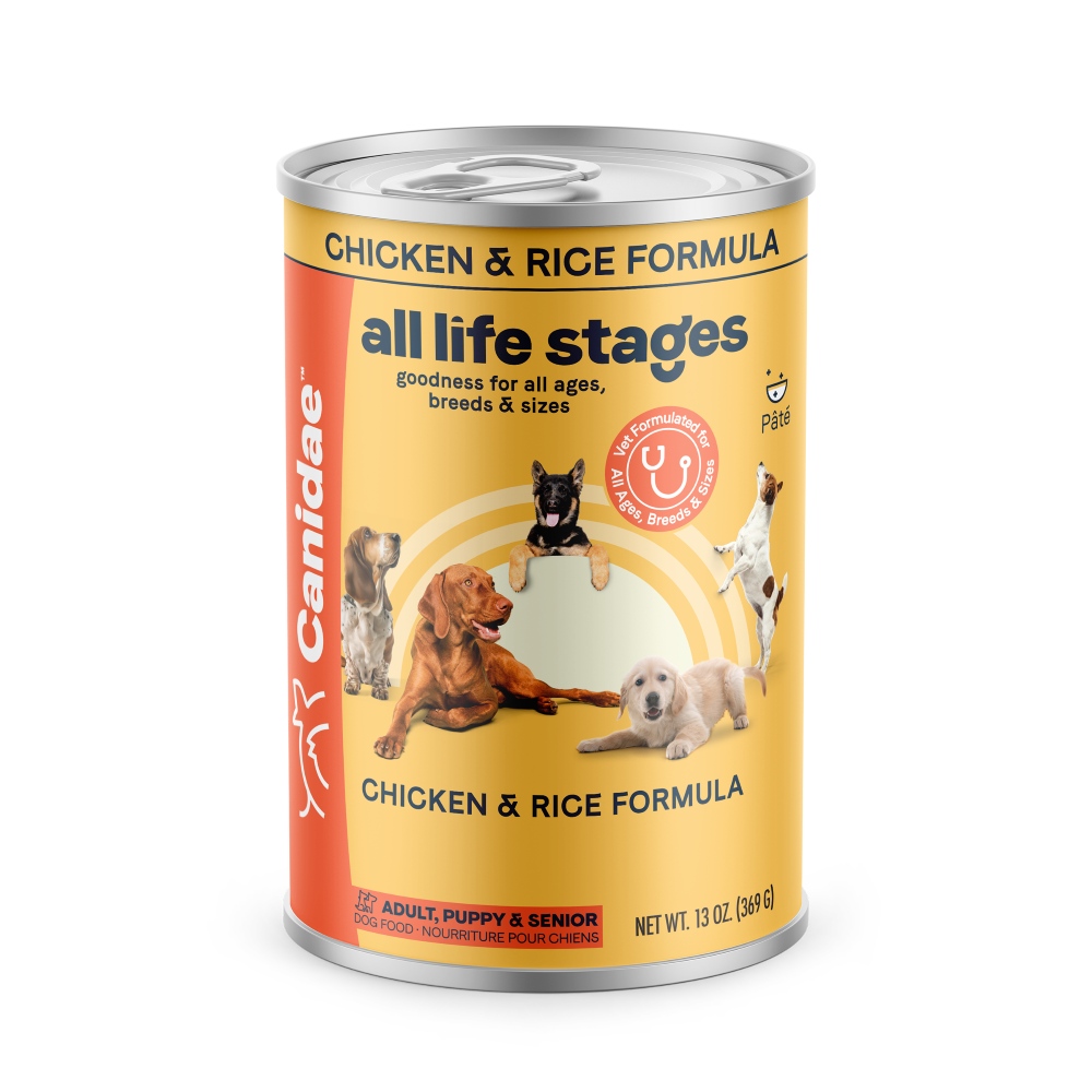 Canidae All Life Stages Chicken & Rice Wet Dog Food Can