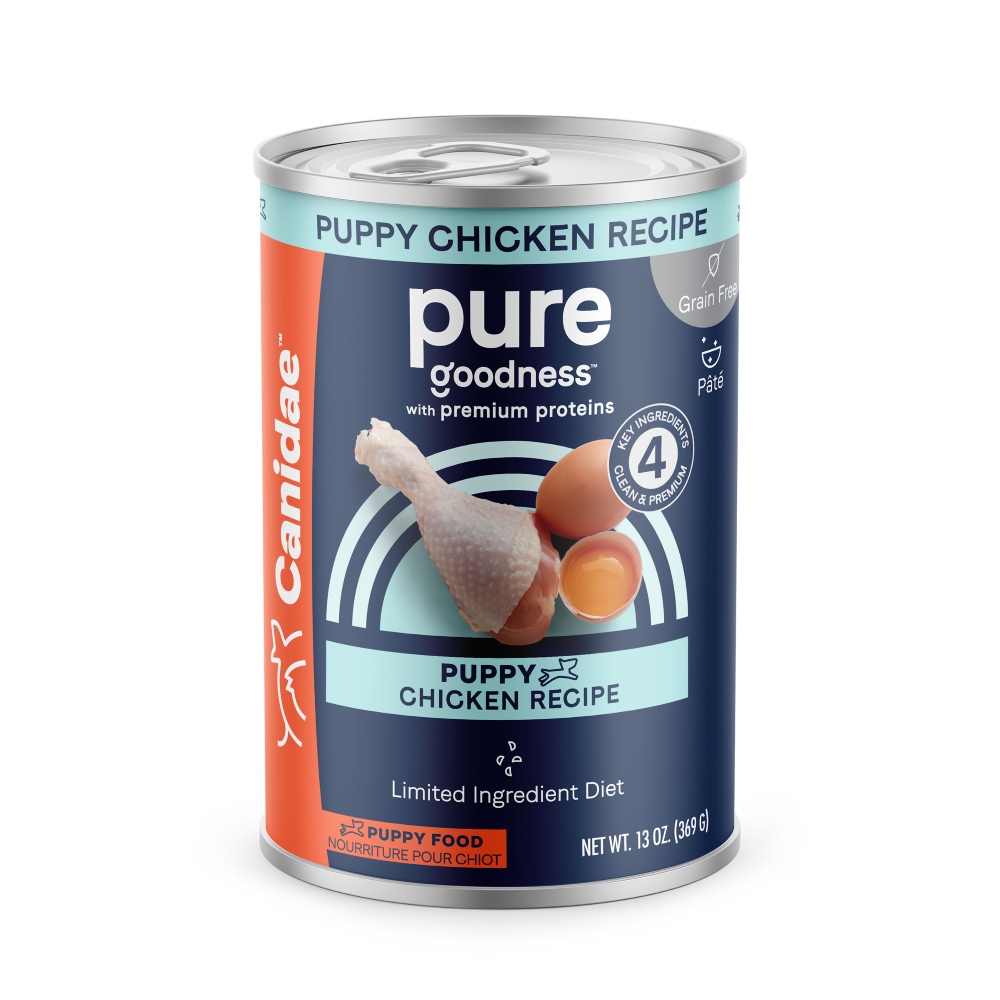 Canidae PURE Grain-Free Limited Ingredient Puppy Chicken Wet Dog Food Can