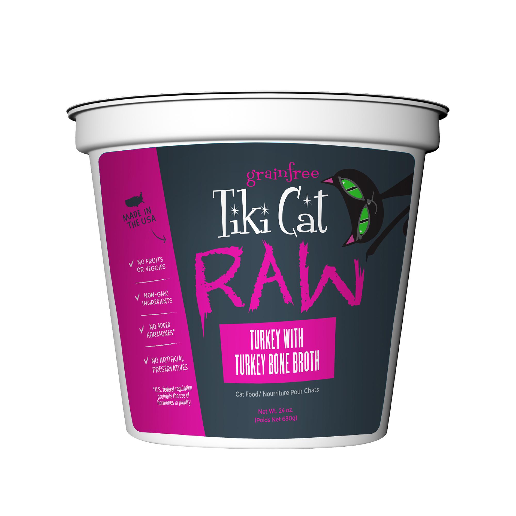 tiki cat food raw