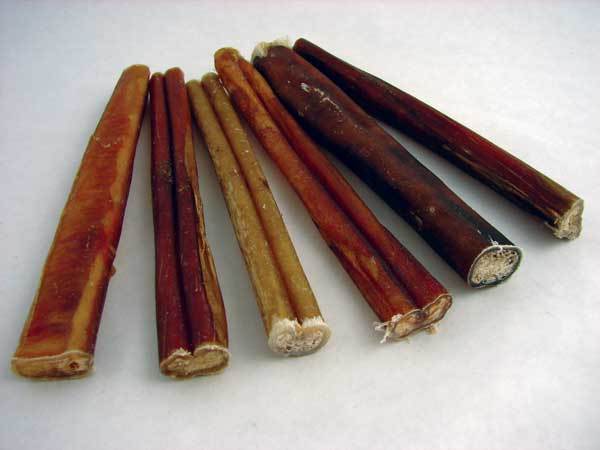 Tuesday's Natural Dog Company 6" Standard Bully Stick Low Odor Dog Treats