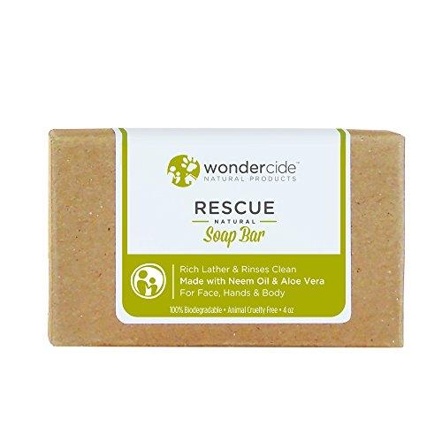 Wondercide 'HYPOALLERGENIC' Natural Soap Bar with Neem Oil & Aloe Vera for Dogs & Cats (Size: 4.3-oz)