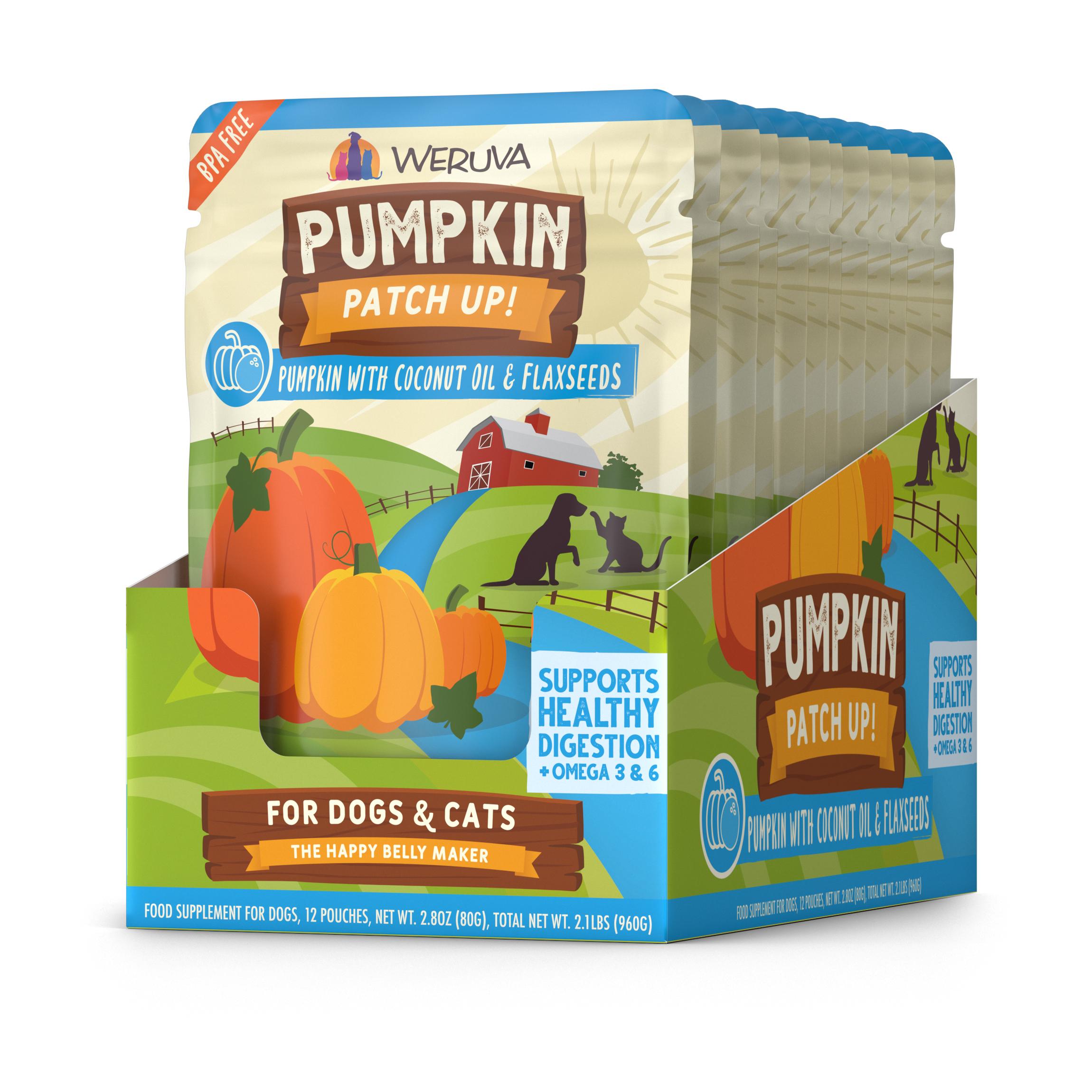 Weruva Grain-Free Pumpkin Patch UP with Coconut Oil & Flax Seed Wet Food, 2.8-oz, case of 12 (**)