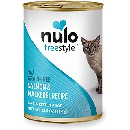 Nulo Cat Freestyle Pate Salmon & Mackerel Recipe Grain-Free Canned Cat & Kitten Food, 12.5-oz, case of 12 (**)