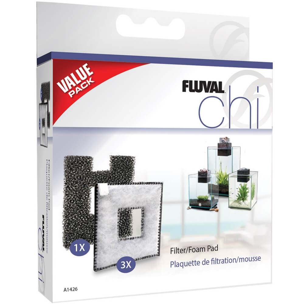 Fluval Filter Foam/Pad Combo Pack for Chi ll Aquarium Filter