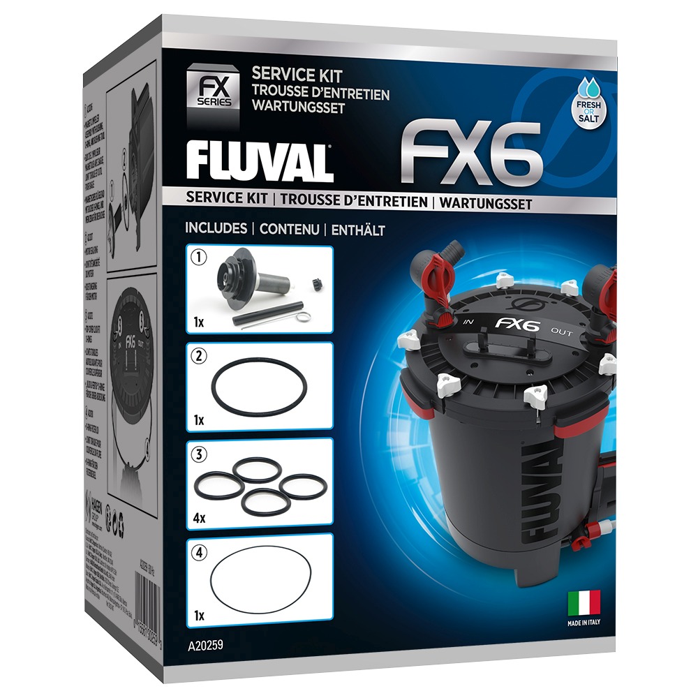 Fluval FX6 High Performance Canister Filter Service Kit