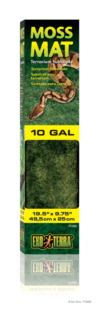 Exo Terra Moss Mat Terrarium Reptile Substrate, 19.5-in (10 gal)
