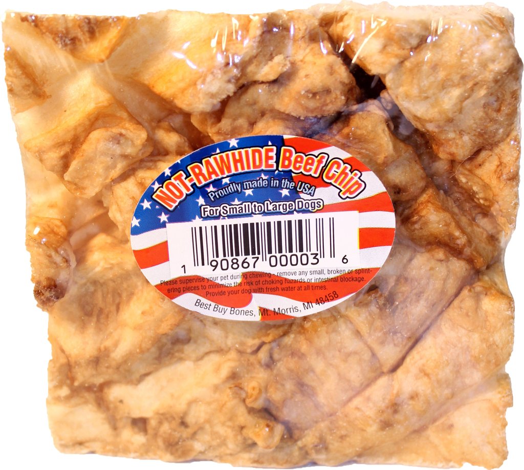 Best Buy Bones Not-Rawhide Beef Chip Dog Treats