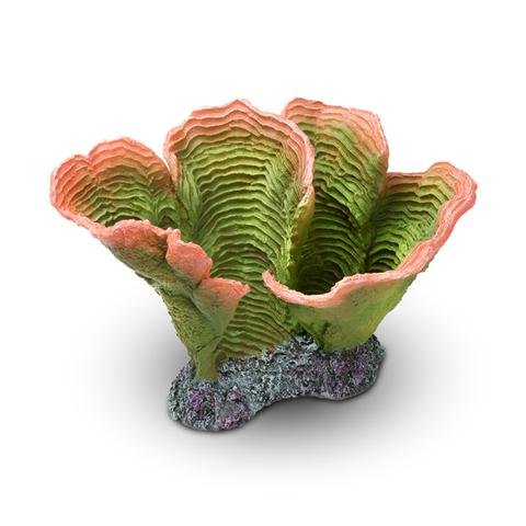 Aquatop Coral, Artificial Aquarium Décor, Green/Orange