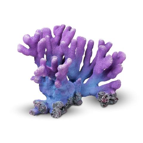 Aquatop Coral, Artificial Aquarium Décor, Purple/Blue