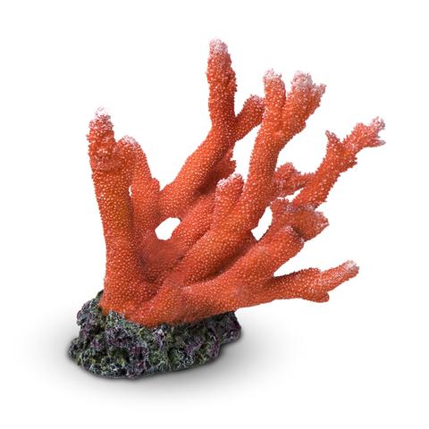 Aquatop Coral, Artificial Aquarium Décor, Red