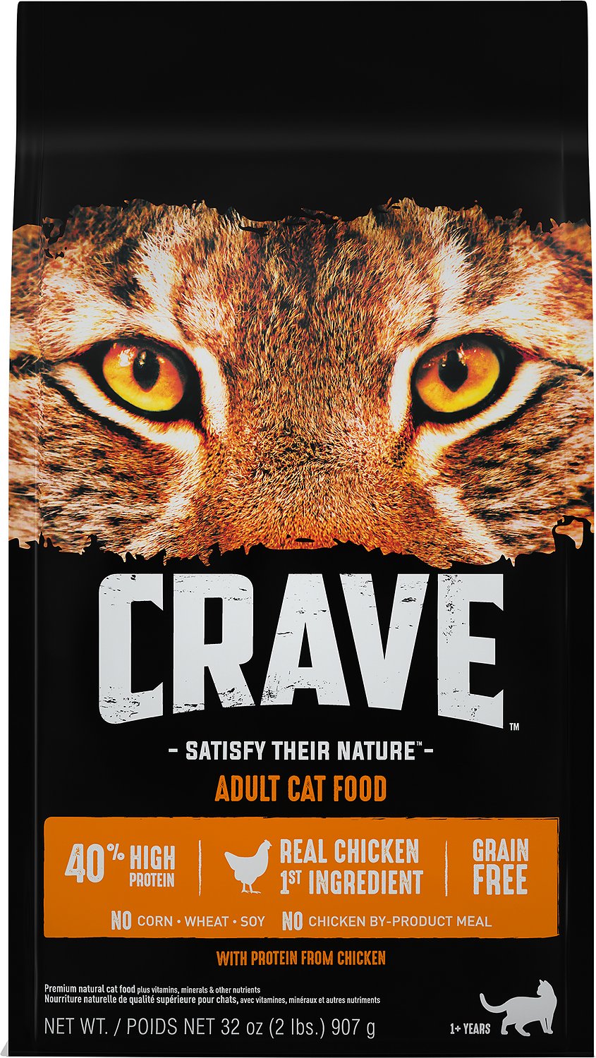 Crave High Protein Chicken Adult Grain-Free Dry Cat Food