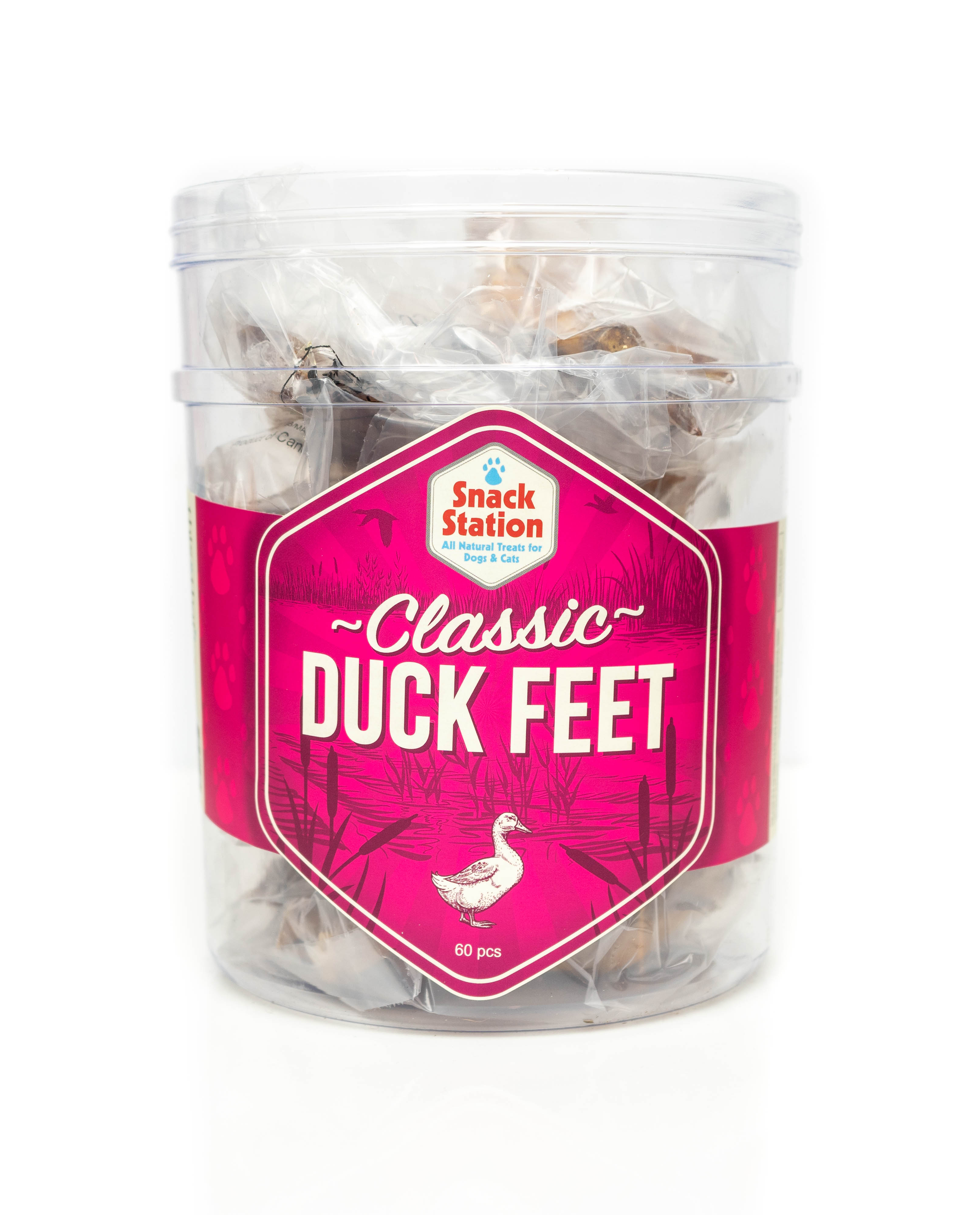 This & That Snack Station Duck Feet Dog Treats, 3-pk