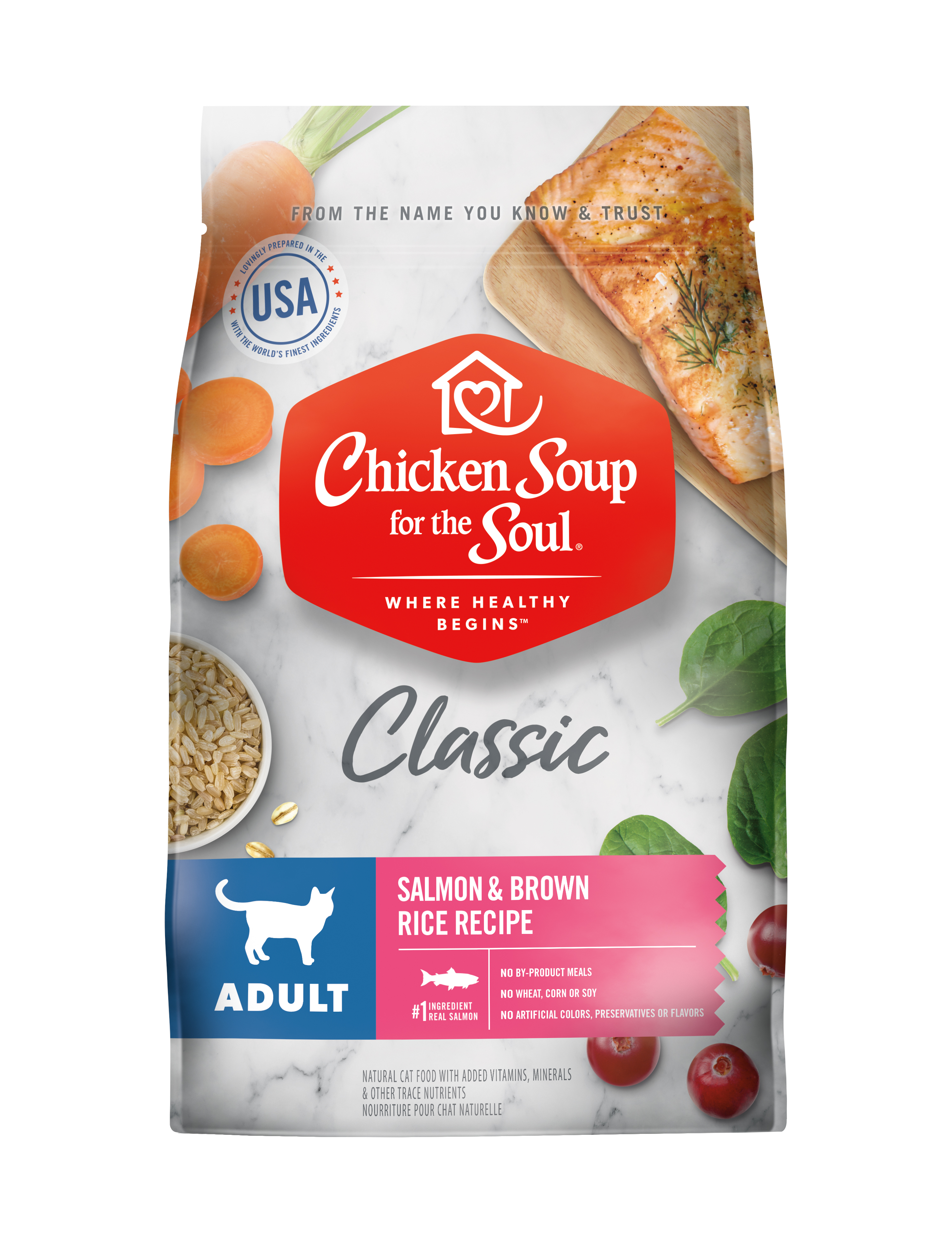 Chicken Soup Adult Cat Salmon & Brown Rice